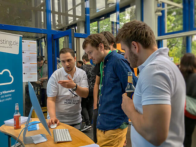 hosting.de with community