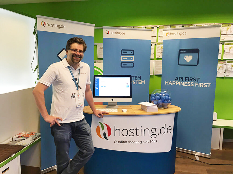 hosting.de booth