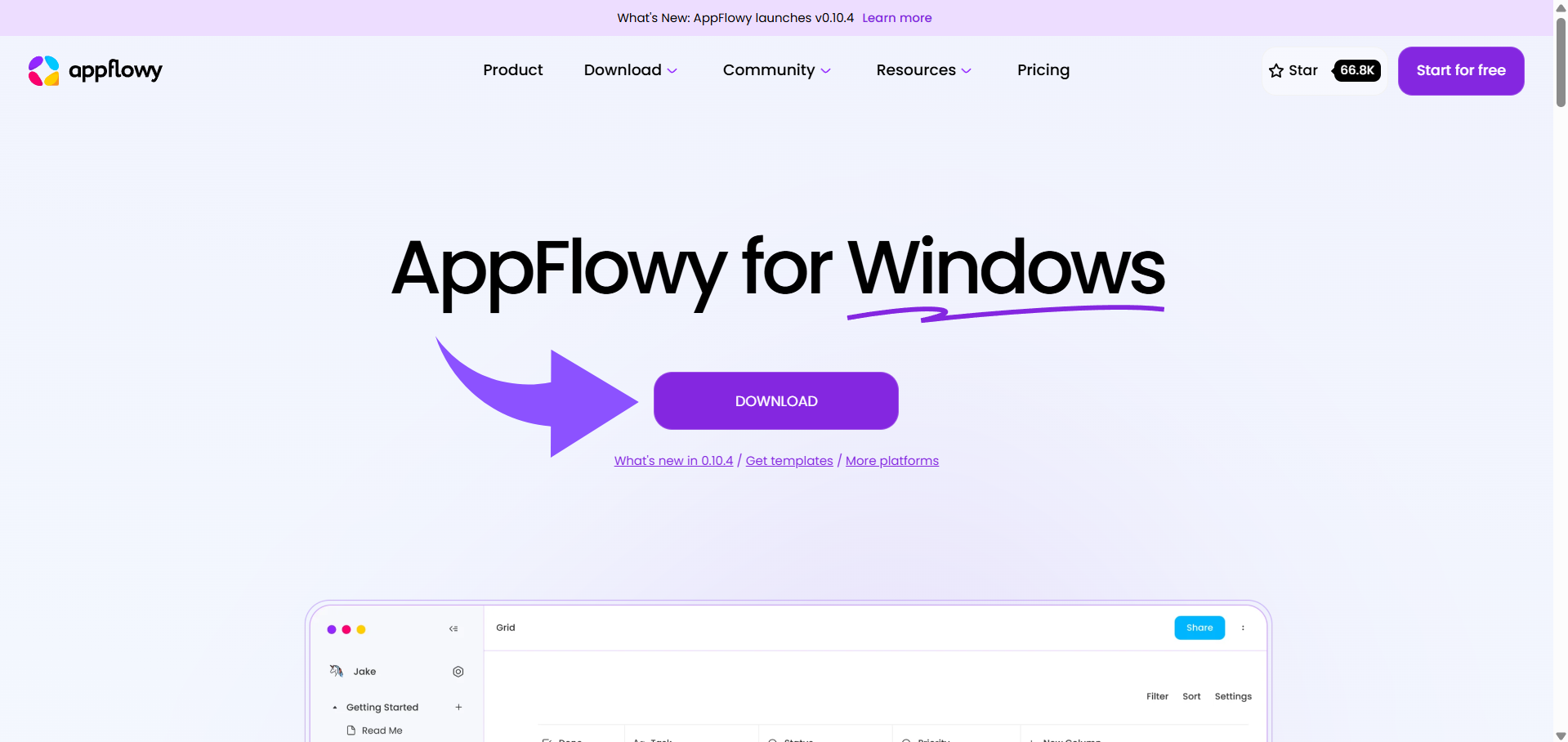 AppFlowy Desktop runterladen und installieren