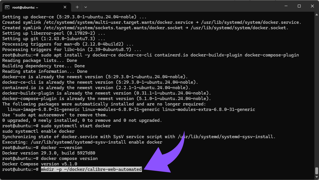 mkdir -p ~dockercalibre-web-automated.png