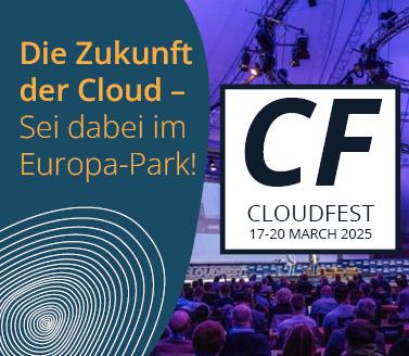 CloudFest 2025: Das Event für Cloud-Profis und Tech-Enthusiasten CloudFest 2025: Das Event für Cloud-Profis und Tech-Enthusiasten