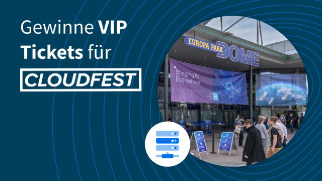hosting.de auf dem CloudFest 2026: Kostenloses Ticket sichern & VIP-Upgrade gewinnen