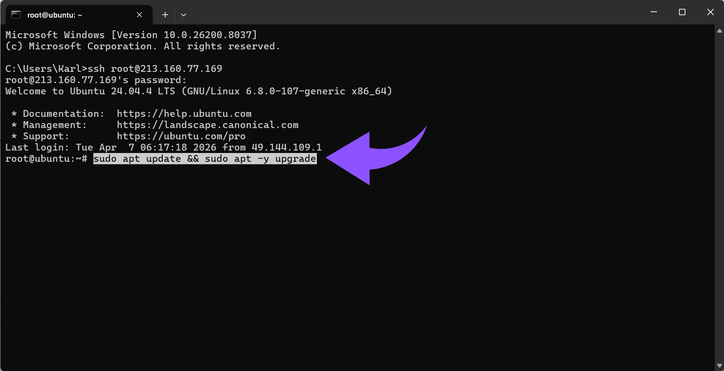 sudo apt update && sudo apt -y upgrade.png