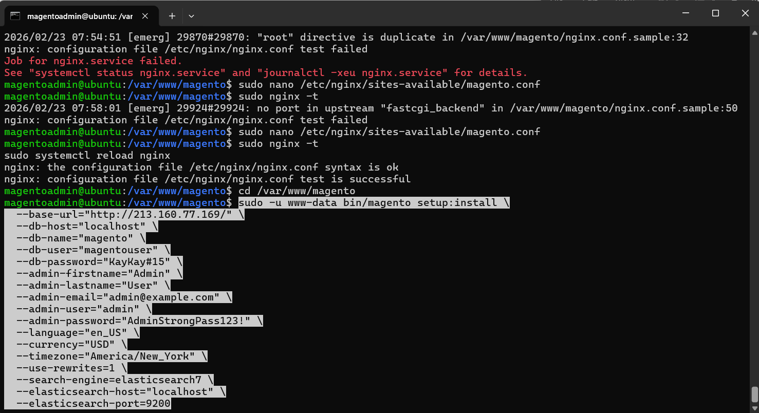 Starte das Installationsprogramm