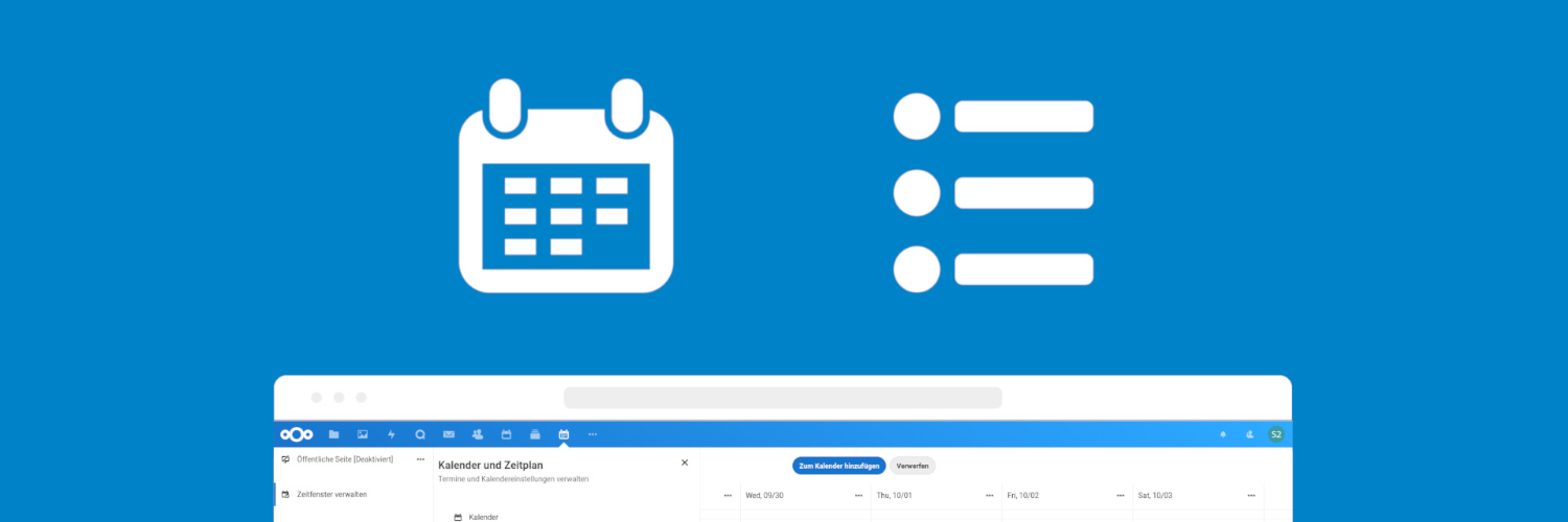 Nextcloud Appointments und Forms