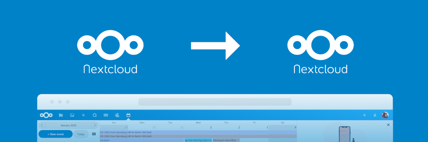 Nextcloud umziehen