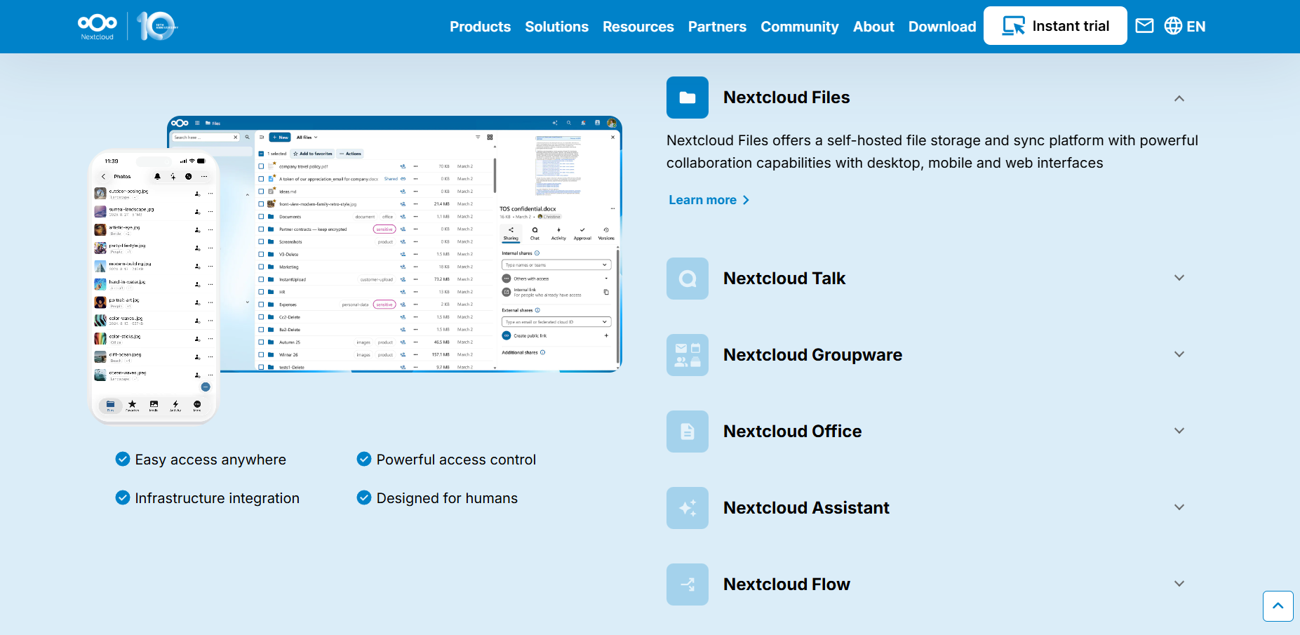 Nextcloud environment