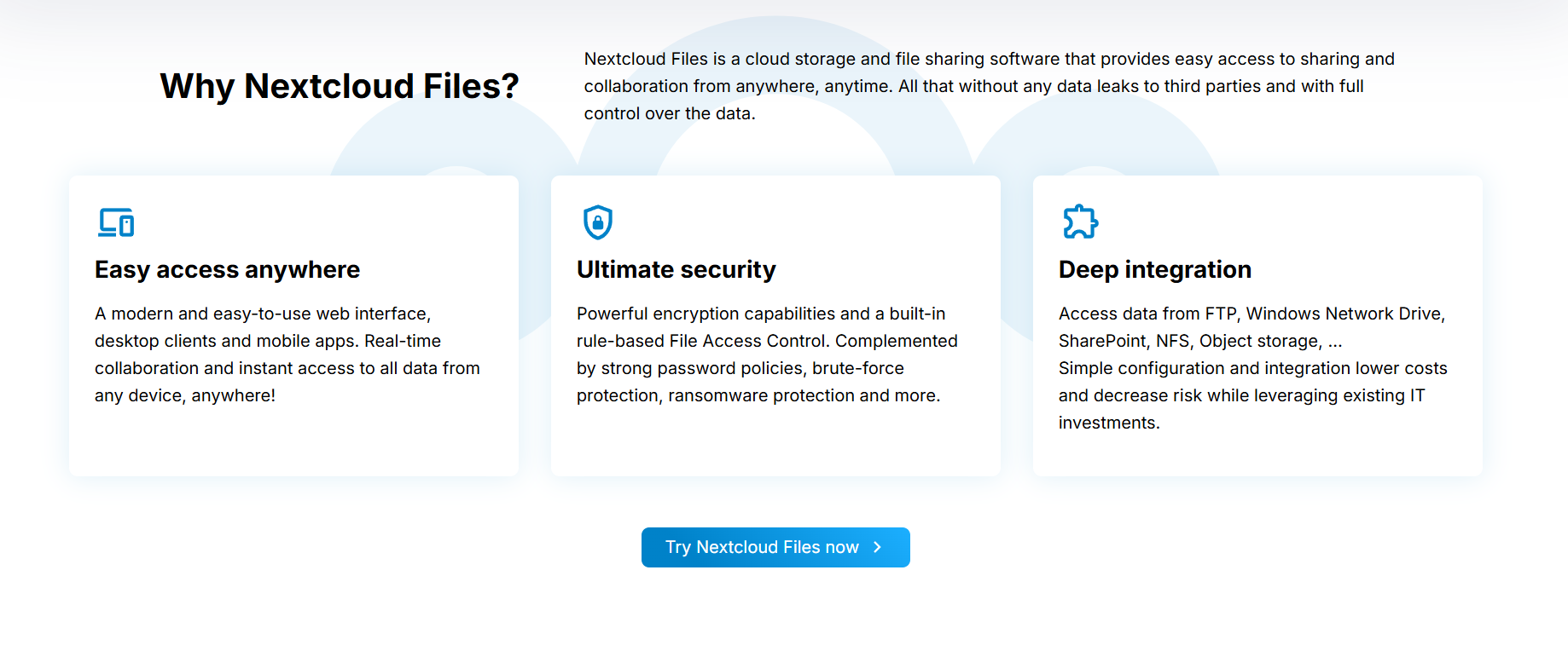 Nextcloud files
