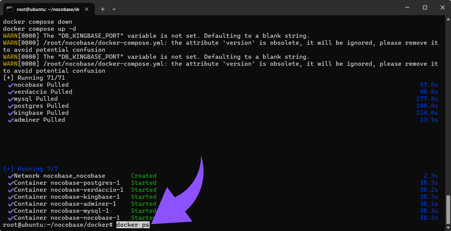 Schau mal, ob alles richtig läuft