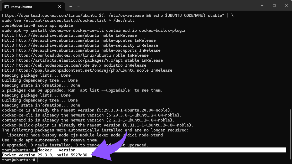 docker &ndash;version.png