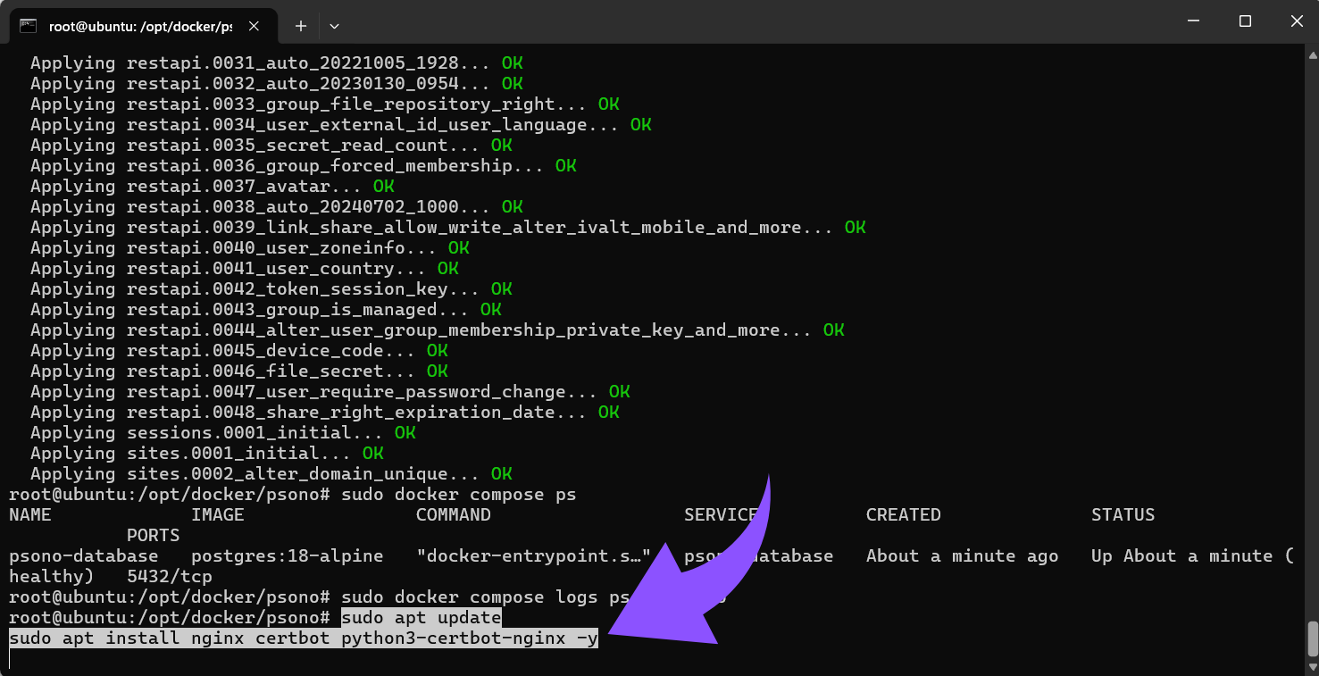 sudo apt updatesudo apt install nginx certbot python3-certbot-nginx -y.png