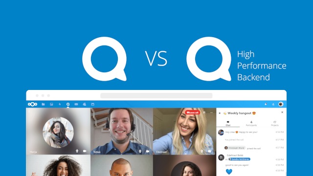 Talk vs Talk mit High Performance Backend. Talk vs Talk mit High Performance Backend.
