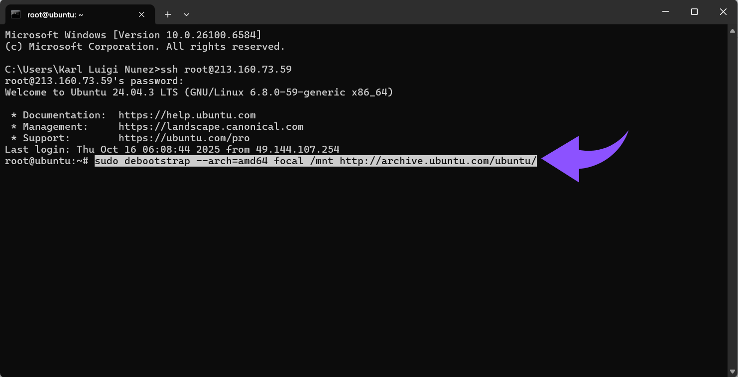 Ubuntu mit einer minimalen Umgebung neu installieren