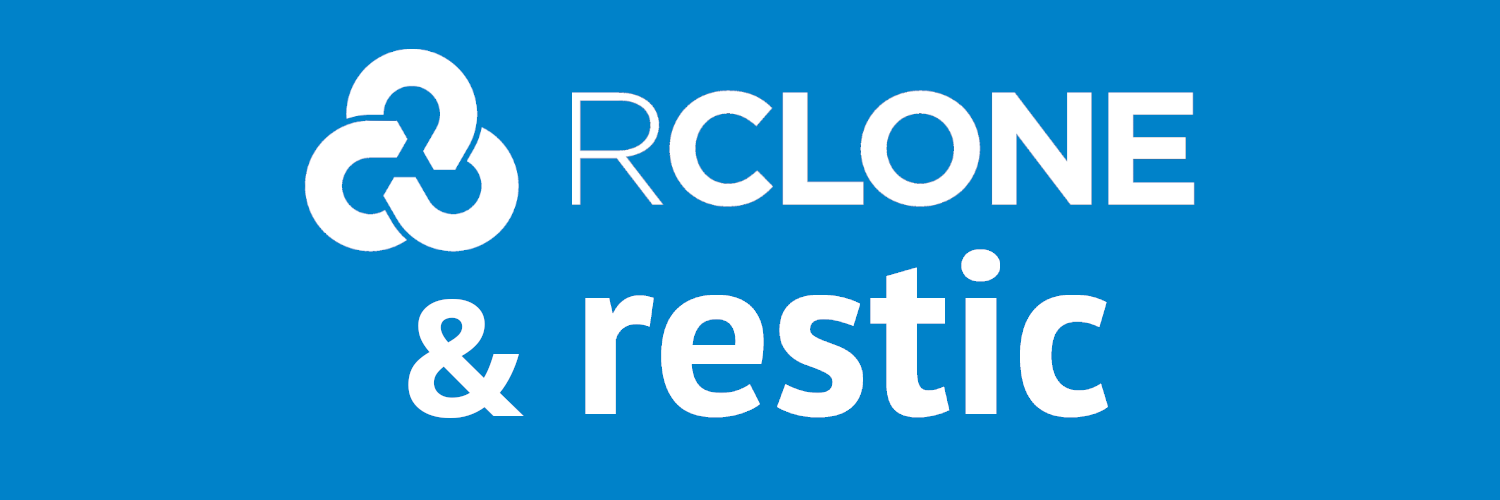 Fertige verschlüsselte Backups mit Rclone und Restic in Nextcloud an