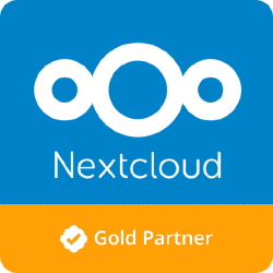 hosting.de ist offizieller Nextcloud Gold-Partner